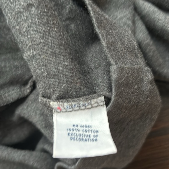 Polo Ralph Lauren quarter zip men’s gray sweatshirt Sz L - Picture 6 of 8